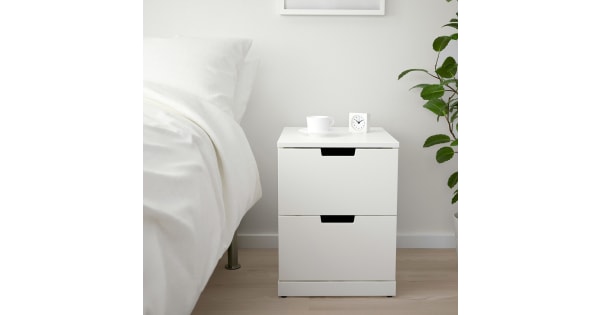 Nordli 2 store drawer chest white